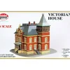 Trains*Model Power 1526 N Scale Victorian House Building Kit - Model Train Junction: Quality Parts and Art Supplies