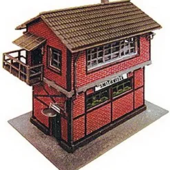 Trains*Model Power 1585 N Scale Yard Tower Model Plastic Parts & Decals Building Kit - Model Train Junction: Quality Parts and Art Supplies