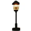 Trains*Model Power 8486 N Square Top Suburban Clear Globe Lamposts (3) - Model Train Junction: Quality Parts and Art Supplies