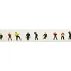 Trains*Model Power 1341 N Working People Figures (Set of 9) - Model Train Junction: Quality Parts and Art Supplies