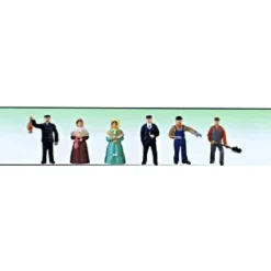 Trains*Model Power 6065 O And 0-27 Steam Era People Figures (Set of 6) - Model Train Junction: Quality Parts and Art Supplies