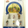 Trains*Model Power 6186 O and 027 Townspeople Figures (Set of 6) - Model Train Junction: Quality Parts and Art Supplies