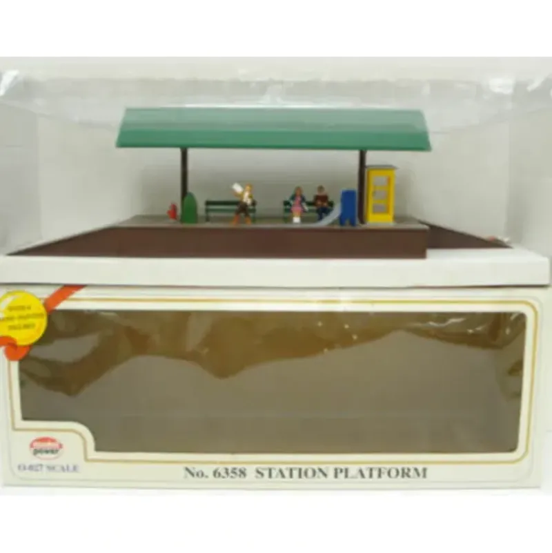Trains*Model Power 6358 O Built-Up Station Platform - Model Train Junction: Quality Parts and Art Supplies