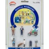 Trains*Model Power 6196 O/O27 Scale Postal Workers (Set of 6) - Model Train Junction: Quality Parts and Art Supplies