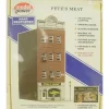 Trains*Model Power 473 Pete's Meat Building Kit - Model Train Junction: Quality Parts and Art Supplies