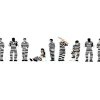 Trains*Model Power 1376 Prisoners black/white 9/ - Model Train Junction: Quality Parts and Art Supplies