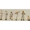 Trains*Model Power 5783 Prisoners blck & wht Strp - Model Train Junction: Quality Parts and Art Supplies