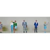 Trains*Model Power 5745 Walking Figures (Set of 6) - Model Train Junction: Quality Parts and Art Supplies
