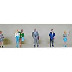 Trains*Model Power 5745 Walking Figures (Set of 6) - Model Train Junction: Quality Parts and Art Supplies