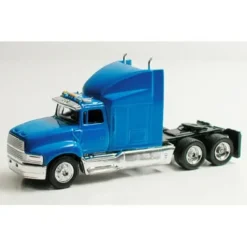 Trains*Model Power Mini Series 20300 1:87 Medium Blue Ford Aeromax Truck - Model Train Junction: Quality Parts and Art Supplies