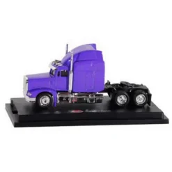 Trains*Model Power Mini Series 20102 1:87 Purple Peterbilt Truck - Model Train Junction: Quality Parts and Art Supplies
