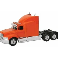 Trains*Model Power Mini Series 20301 1:87 Orange Ford Aeromax Truck - Model Train Junction: Quality Parts and Art Supplies