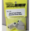 Trains*Model Railstuff 100 HO End of Track Bumper Concrete Pennsy Style (Pack of 4) - Model Train Junction: Quality Parts and Art Supplies