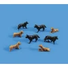 Trains*Modelscene 5102 HO Dogs - Model Train Junction: Quality Parts and Art Supplies
