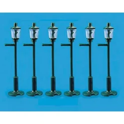 Trains*Modelscene 5004 HO GAS LAMP POSTS - Model Train Junction: Quality Parts and Art Supplies