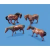 Trains*Modelscene 5105 HO HORSES & PONIES - Model Train Junction: Quality Parts and Art Supplies