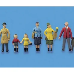 Trains*Modelscene 5057 HO PASSENGERS, STNDNG A - Model Train Junction: Quality Parts and Art Supplies