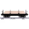 Trains*MTH 11-30034 #211 Flatcar w/Load - Model Train Junction: Quality Parts and Art Supplies