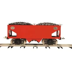 Trains*MTH 10-2226 #216 Hopper Red with Nickel Trim - Model Train Junction: Quality Parts and Art Supplies