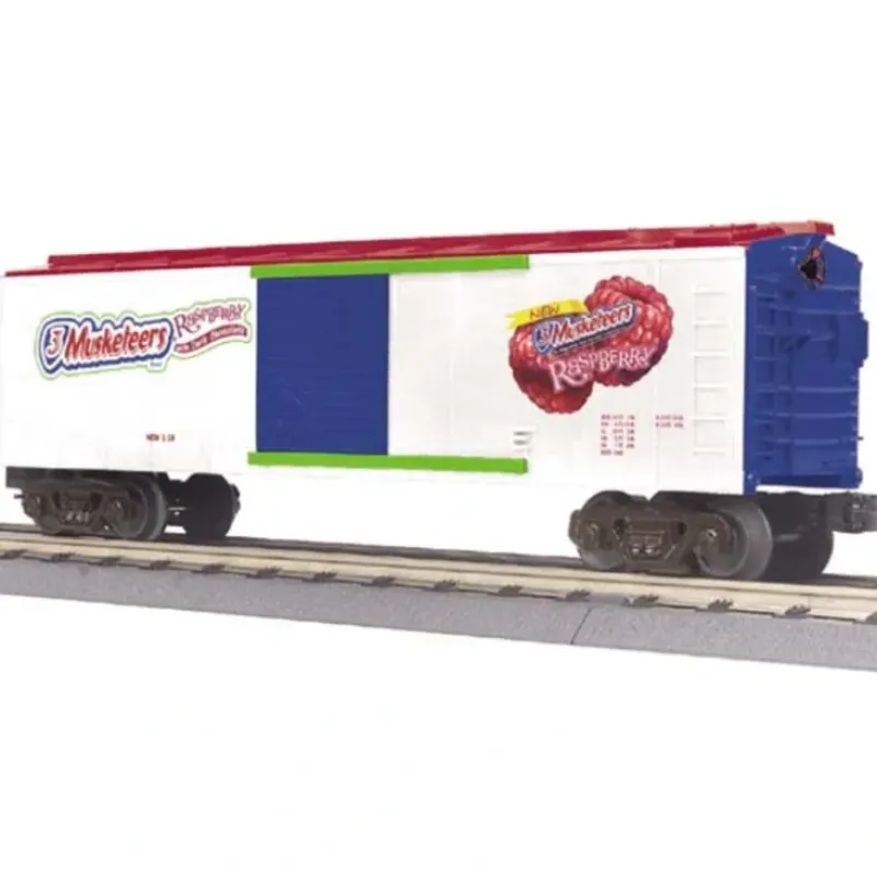 Trains*MTH 30-74582 3 Musketeers Boxcar - Model Train Junction: Quality Parts and Art Supplies