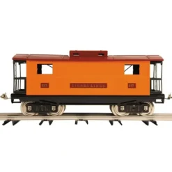 Trains*MTH 11-30013 #217 Orange/Maroon Caboose - Model Train Junction: Quality Parts and Art Supplies