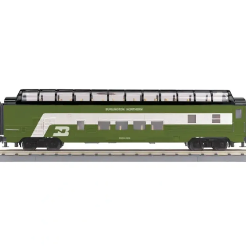 Trains*MTH 30-67557 60' STREAMLINED ABS FULL LENGT BURLINGTON NORTHERN - Model Train Junction: Quality Parts and Art Supplies