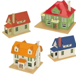 Trains*MTH 11-90010 #192 Villa Set (Set of 4) - Model Train Junction: Quality Parts and Art Supplies