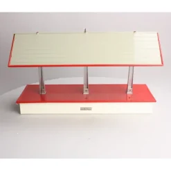 Trains*MTH 11-90007 #155 White/Red Freight Shed - Model Train Junction: Quality Parts and Art Supplies