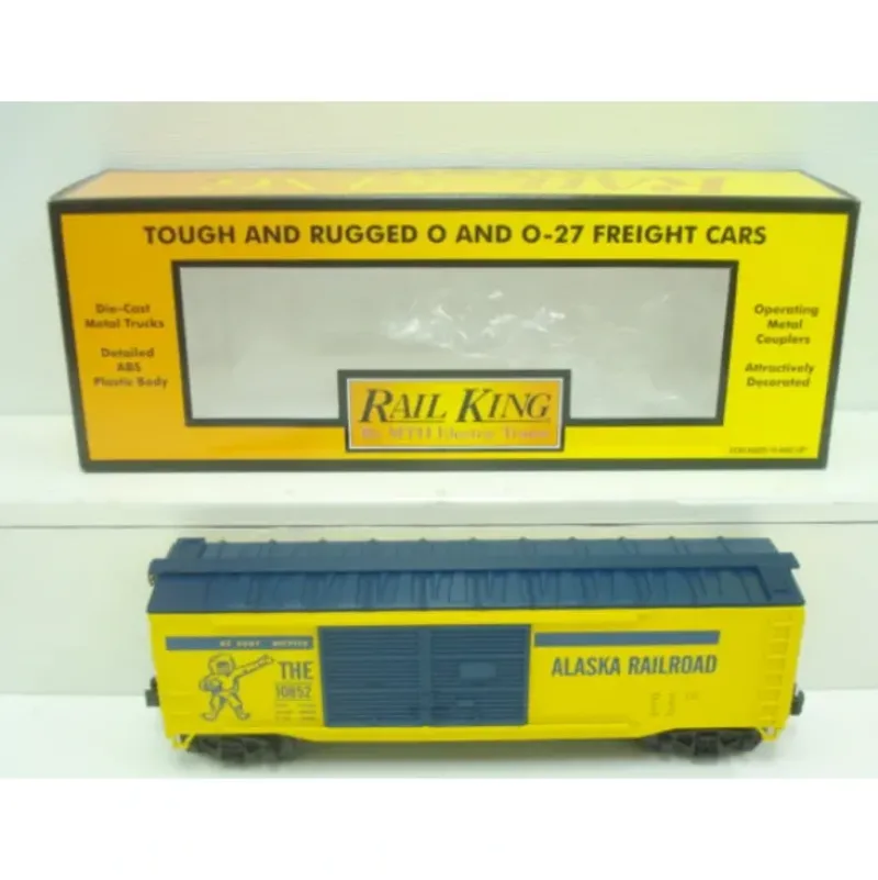 Trains*MTH 30-74513 Alaska 40' Double Door Boxcar - Model Train Junction: Quality Parts and Art Supplies