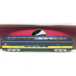 Trains*MTH 20-67130 Alaska 70 Full Vista Dome Passenger Car #652 (Smooth) - Model Train Junction: Quality Parts and Art Supplies