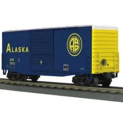 Trains*MTH 30-74551 Alaska 40' High Cube Boxcar - Model Train Junction: Quality Parts and Art Supplies