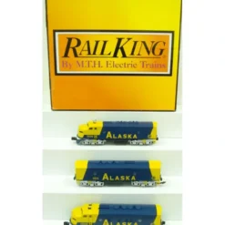 Trains*MTH 30-2715-1 Alaska F-3 ABA Diesel Engine Set w/Proto-Sound 2.0 #1500/1501/1502 - Model Train Junction: Quality Parts and Art Supplies