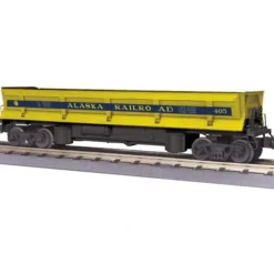 Trains*MTH 20-98724 Alaska Railroad Operating Dump Car w/Pipe Load - Model Train Junction: Quality Parts and Art Supplies