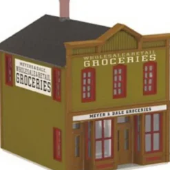 Trains*MTH 30-90345 Assembled Meyer & Dale Wholesale & Grocery Building - Model Train Junction: Quality Parts and Art Supplies