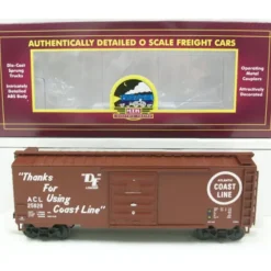 Trains*MTH 20-93451 Atlantic Coast Line 40' Box Car - Model Train Junction: Quality Parts and Art Supplies