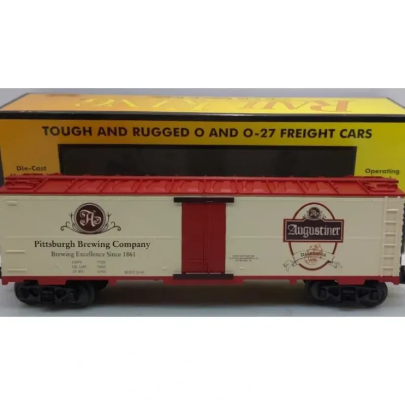 Trains*MTH 30-78121 Augustiner Dark Lager Modern Reefer Car - Model Train Junction: Quality Parts and Art Supplies