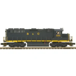 Trains*MTH 20-2853-3 Baltimore & Ohio GP-40 Non-Powered Diesel Engine #3698 - Model Train Junction: Quality Parts and Art Supplies
