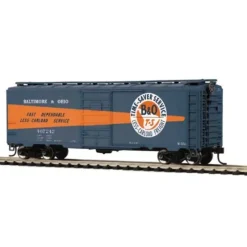 Trains*MTH 81-74002 Baltimore & Ohio HO Scale 40' PS-1 Boxcar #467258 - Model Train Junction: Quality Parts and Art Supplies