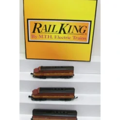 Trains*MTH 30-2992-1 B&M F-3 ABA Diesel Engine Set w/Proto-Sound 2.0 #4227A/4228A/4227B - Model Train Junction: Quality Parts and Art Supplies