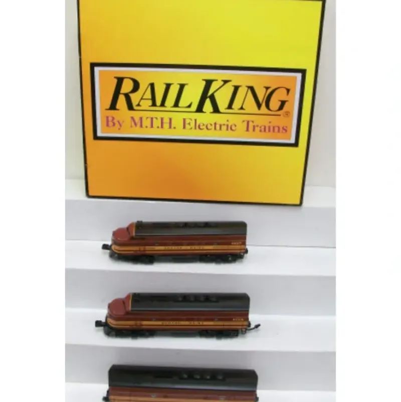 Trains*MTH 30-2992-1 B&M F-3 ABA Diesel Engine Set w/Proto-Sound 2.0 #4227A/4228A/4227B - Model Train Junction: Quality Parts and Art Supplies