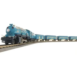 Trains*MTH 11-6004-1 Blue Comet 283W Distant Control O Gauge Steam Passenger Train Set - Model Train Junction: Quality Parts and Art Supplies