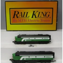 Trains*MTH 30-2997-1 BN EMD E-8 AA Diesel Engine Set w/PS 2.0 #9920/9921 - Model Train Junction: Quality Parts and Art Supplies