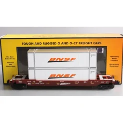 Trains*MTH 30-76392 BNSF Husky Stack Car - Model Train Junction: Quality Parts and Art Supplies