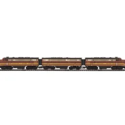 Trains*MTH 20-20053-1 Boston & Maine F-7 ABA Diesel Engine Set w/PS 2 #4265/4266/4265B - Model Train Junction: Quality Parts and Art Supplies