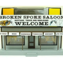 Trains*MTH 30-90259 Broken Spoke Saloon Road Stand - Model Train Junction: Quality Parts and Art Supplies