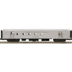Trains*MTH 20-68133 Burlington 70 RPO Passenger Car (Ribbed) - Model Train Junction: Quality Parts and Art Supplies