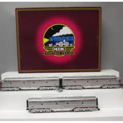 Trains*MTH 20-2892-1 Burlington E-8 ABA Diesel Engine Set w/PS 2.0 #9936/9967/9936B - Model Train Junction: Quality Parts and Art Supplies