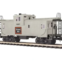 Trains*MTH 20-91236 Burlington Extended Vision Caboose - Model Train Junction: Quality Parts and Art Supplies