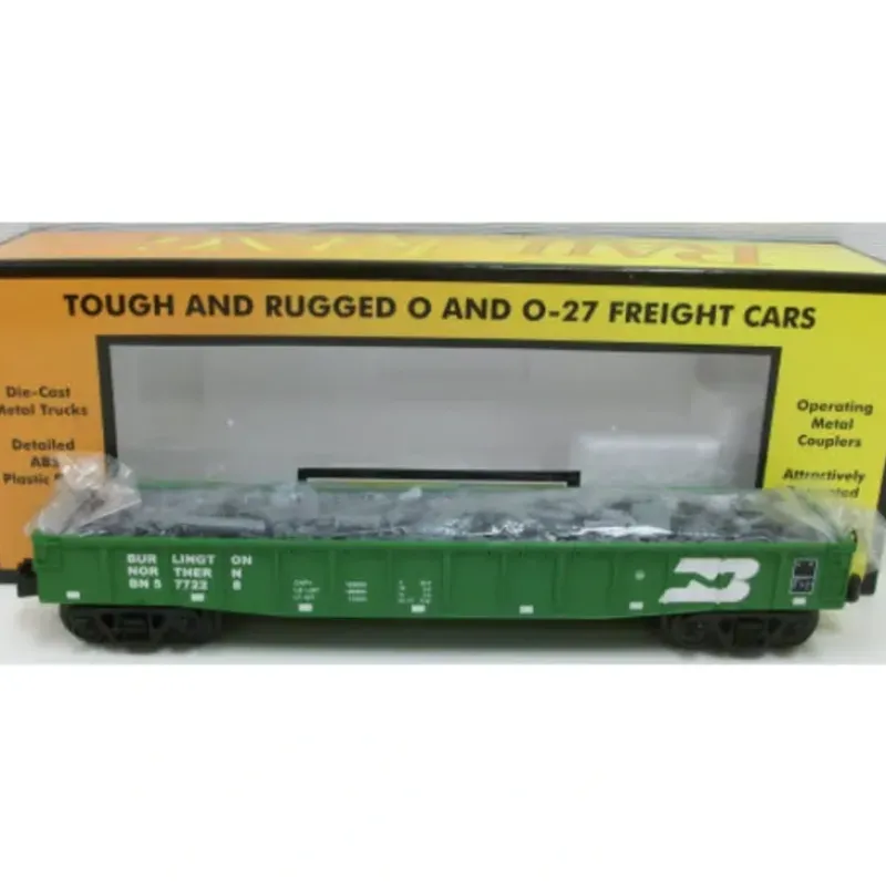 Trains*MTH 30-72038 Burlington Northern Gondola w/ Junk Load - Model Train Junction: Quality Parts and Art Supplies