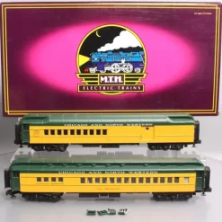 Trains*MTH 20-4130 C&NW 70' Madison Combine/Diner Car Set/Box - Model Train Junction: Quality Parts and Art Supplies